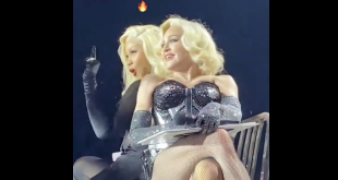 Cardi B Helps Judge Madonna's Vogue Segment at Los Angeles Show
